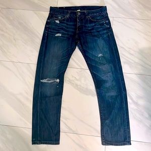 Banana Republic Distressed Jeans Size 26P  Host Pick!